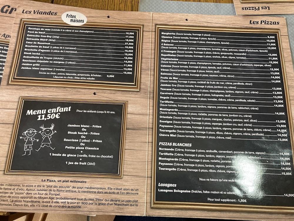 Grill les Enseignes - Menu Image 2